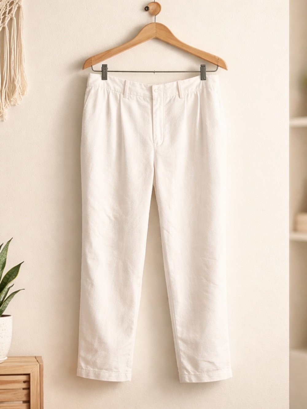 Polo by Ralph Lauren White Cotton Men's Chinos 38x34